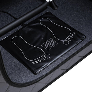 Durasage Portable Full Size Infrared Sauna for at Home | Ultra Low EMF Infrared Panels | LED Lighting, Heating Foot Pad and Portable Chair (1-Person)-Frovial