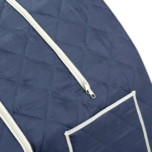 Durasage Oversized Portable Personal Steam Sauna Spa for Relaxation at Home, 60 Minute Timer, 800 Watt Steam Generator, Chair Included - Satin Blue-Frovial