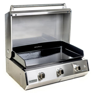 Brabura 32 Gas Griddle (Enameled Cast Iron)-Frovial