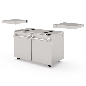 Rolling Base for Brabura 40 Gas Griddle-Frovial