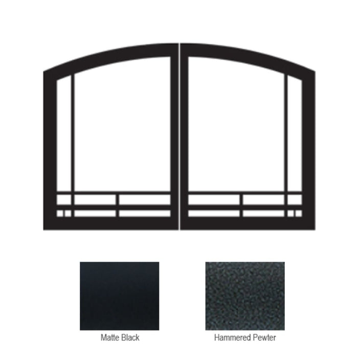 Empire Decorative Door Set for Breckenridge Premium 32"/36"/42" Fireboxes