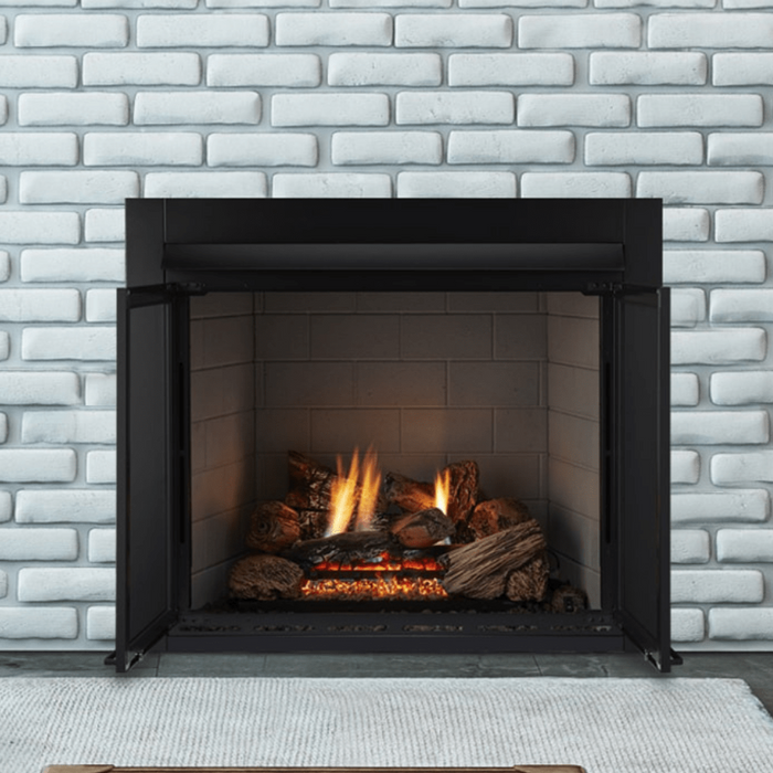 Monessen 36" Lo-Rider LCUF Clean Face Vent Free Firebox with Traditional Refractory Firebrick