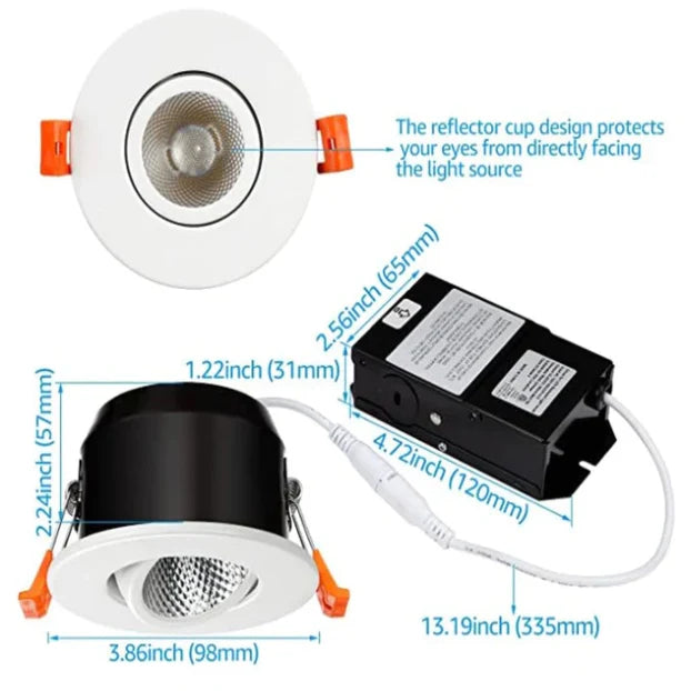 Scandia Sauna Light - Recessed-Frovial