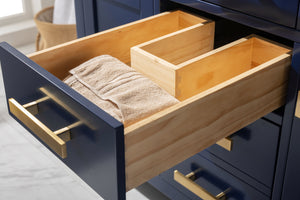 Valentino 42" Single Sink Vanity with White Quartz Top-Frovial