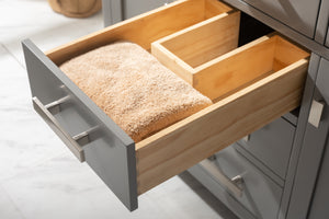 Valentino 42" Single Sink Vanity with White Quartz Top-Frovial