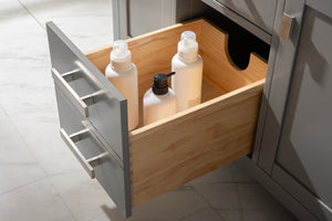 Valentino 42" Single Sink Vanity with White Quartz Top-Frovial