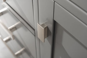 Valentino 42" Single Sink Vanity with White Quartz Top-Frovial