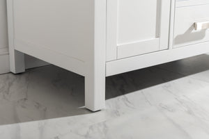 Valentino 42" Single Sink Vanity with White Quartz Top-Frovial