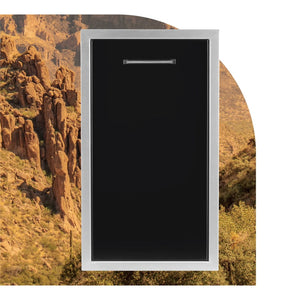 Wildfire 14" x 26" Outdoor Pull Out Trash Drawer-Frovial