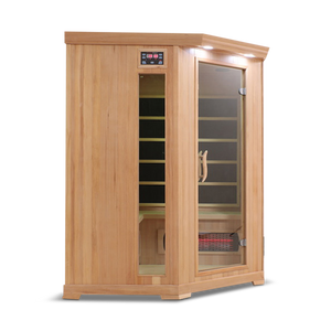 4 Person Full Spectrum Corner Infrared Sauna-Frovial