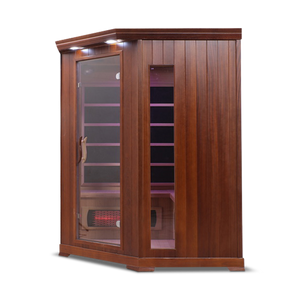 4 Person Full Spectrum Corner Infrared Sauna-Frovial