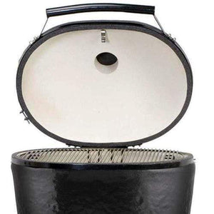 Primo All-In-One Oval XL 400 Ceramic Charcoal Grill PGCXLC-Frovial