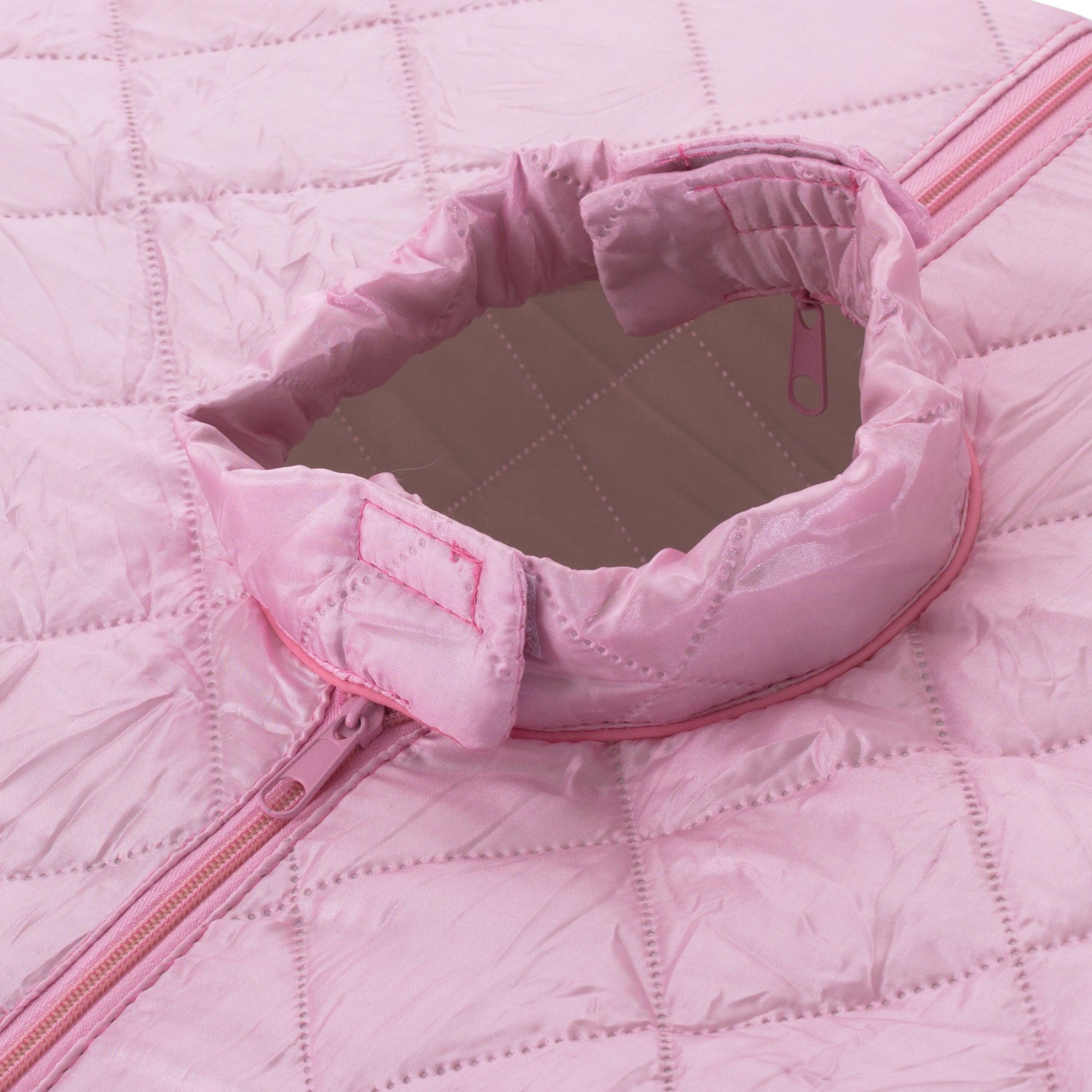 Oversized Portable Steam Sauna for Weight Loss, Detox & Relaxation at Home, Chair Included - Pink-Frovial