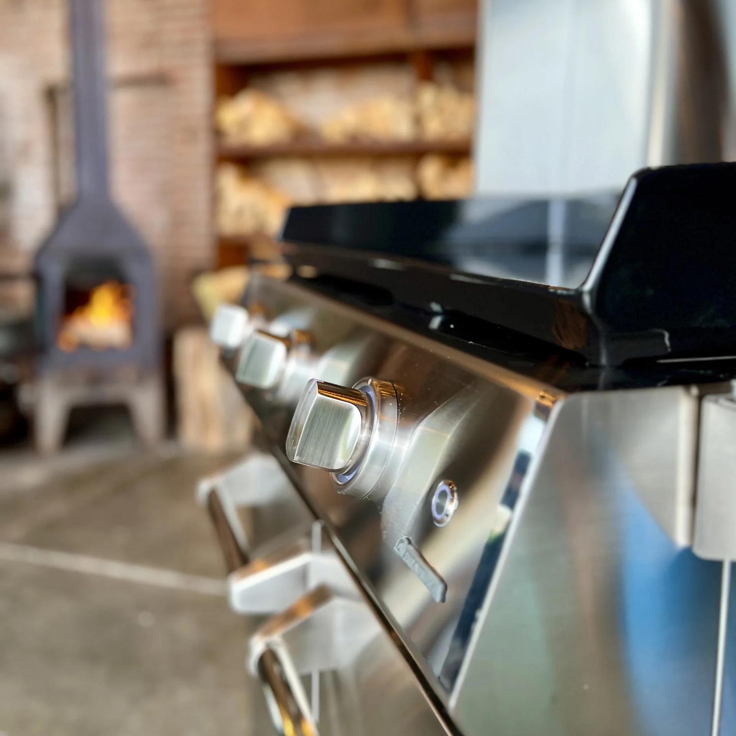 Brabura 32 Gas Griddle (Enameled Cast Iron)-Frovial