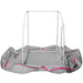 Lightweight Personal Steam Sauna for Weight Loss, Detox & Relaxation, 60 Minute Timer - Pink-Frovial