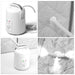 Portable Personal Therapeutic Spa Home Steam Sauna Weight Loss Slimming Detox (Gray Outline)-Frovial