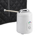 Personal Steam Sauna for Weight Loss, Detox & Relaxation at Home, Chair Included - (Black)-Frovial