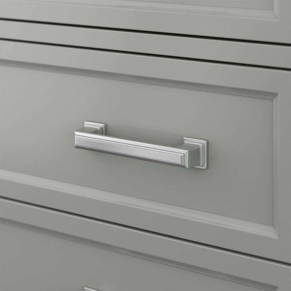 Affinity 31" Single Sink Vanity with White & Gray Carrara Marble Top-Frovial