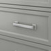 Affinity 31" Single Sink Vanity with White & Gray Carrara Marble Top-Frovial