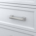 Affinity 31" Single Sink Vanity with White & Gray Carrara Marble Top-Frovial