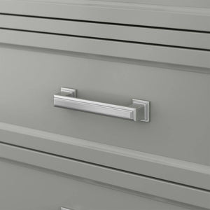 Affinity 37" Single Sink Vanity with White & Gray Carrara Marble Top-Frovial