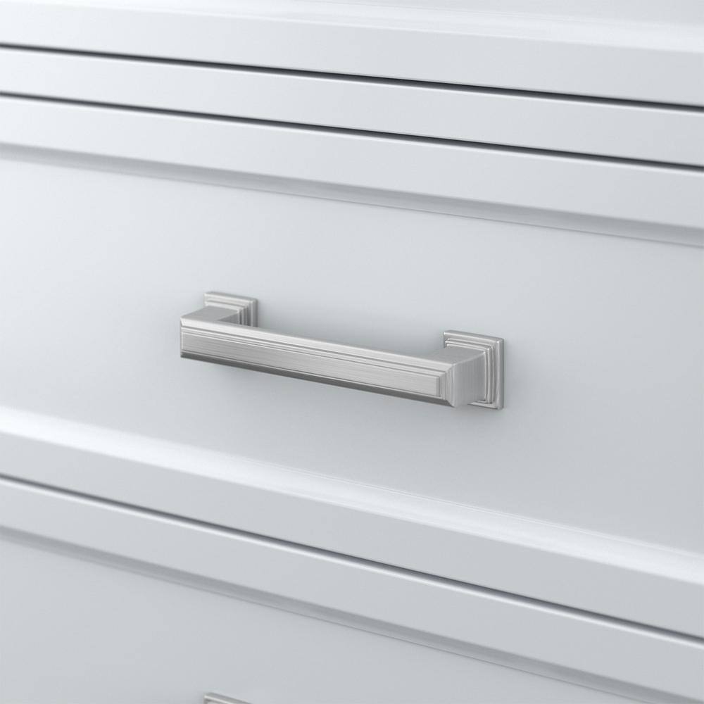 Affinity 37" Single Sink Vanity with White & Gray Carrara Marble Top-Frovial