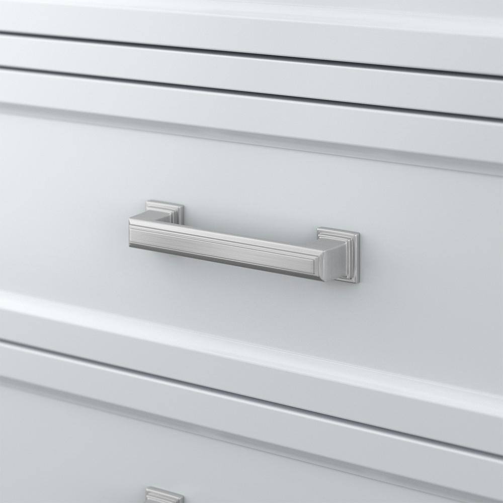 Affinity 49" Single Sink Vanity with White & Gray Carrara Marble Top-Frovial