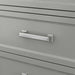 Affinity 61" Double Sink Vanity with White & Gray Carrara Marble Top-Frovial