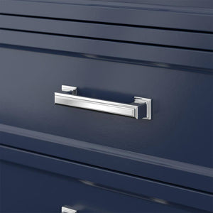 Affinity 72" Double Sink Vanity with White & Gray Carrara Marble Top-Frovial