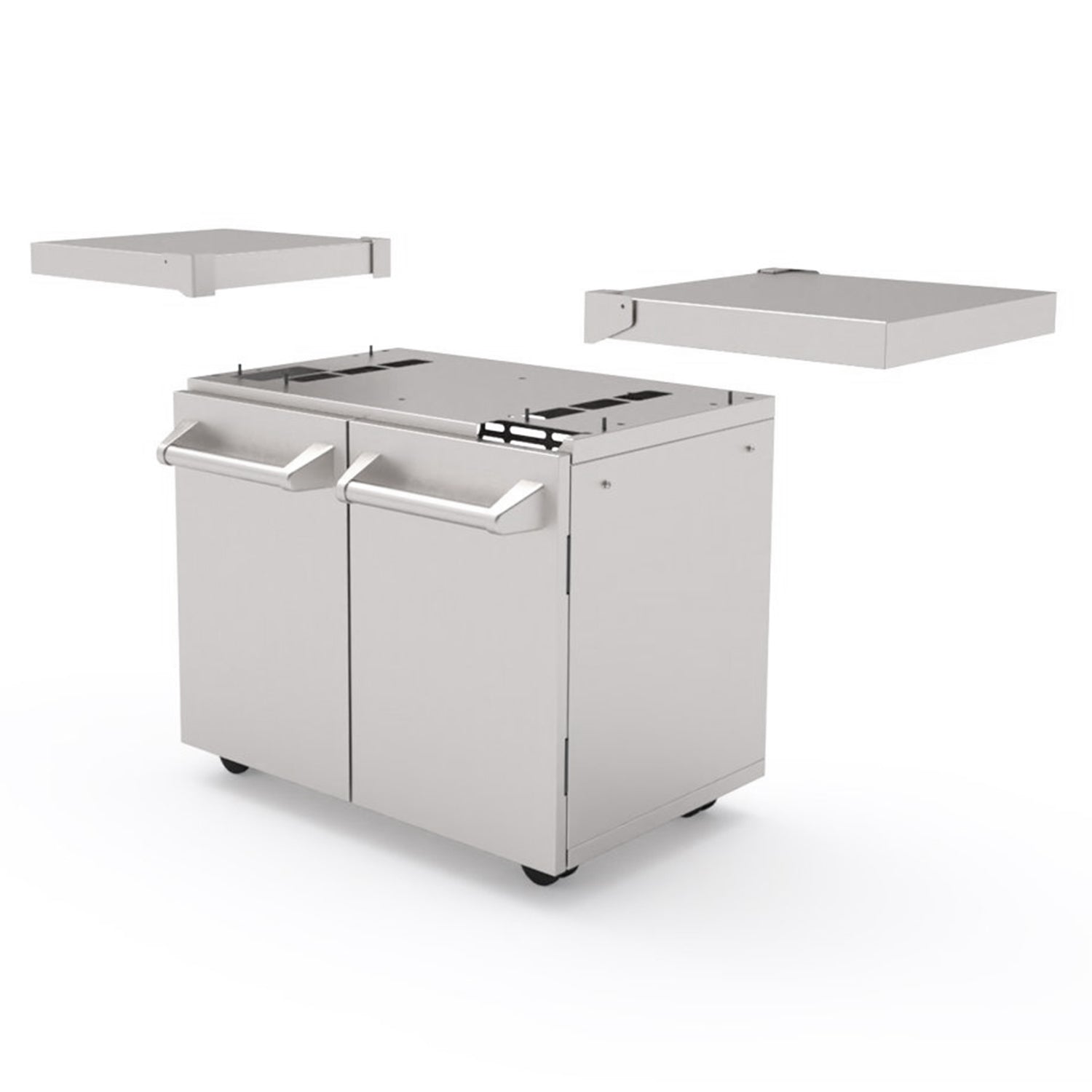 Rolling Base for Brabura 32 Gas Griddle-Frovial