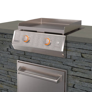 Brabura 22 Gas Griddle (Stainless Steel)-Frovial