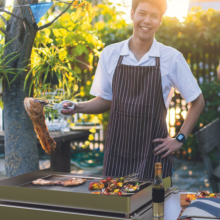 Brabura 32 Gas Griddle (Stainless Steel)