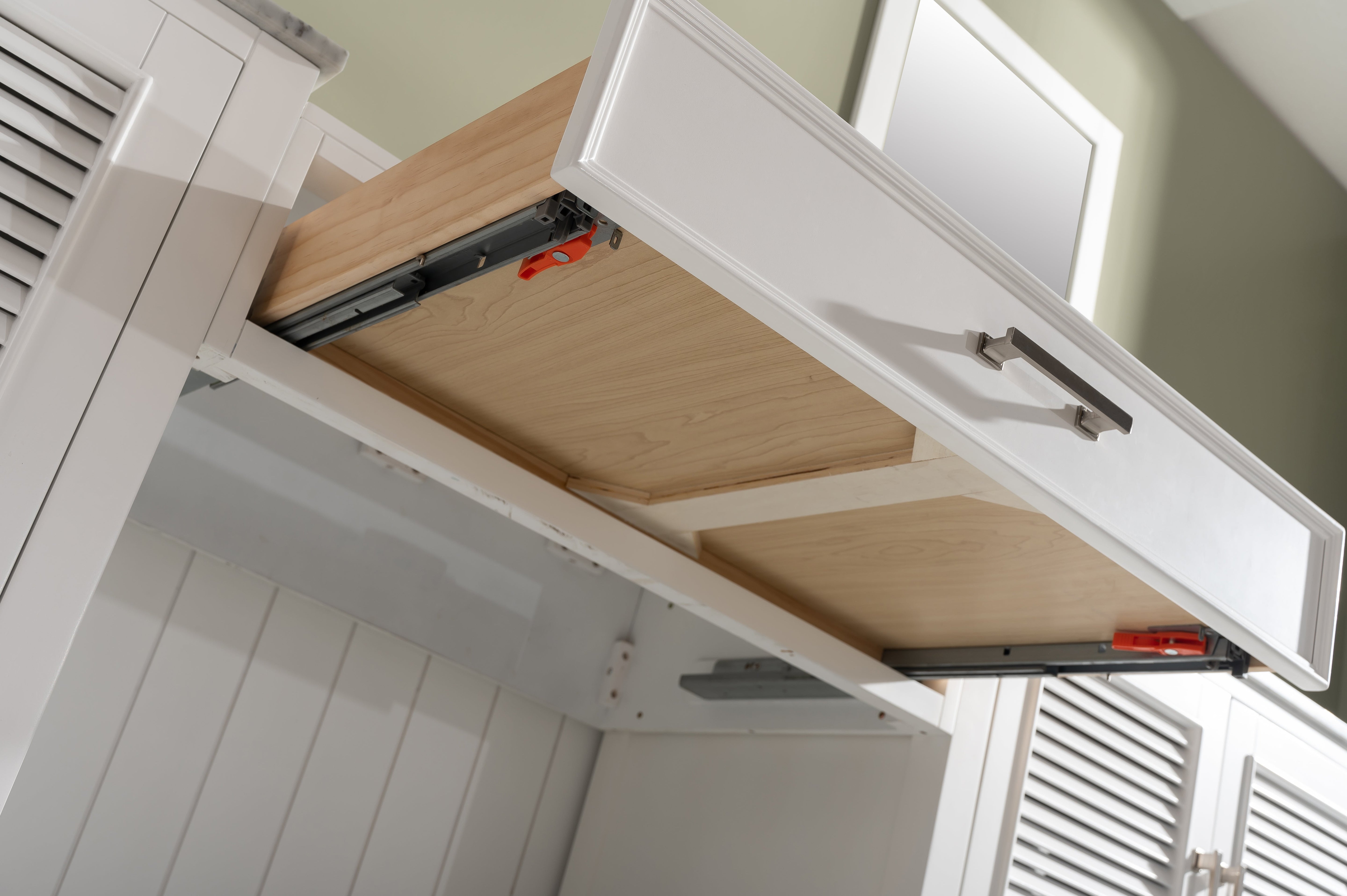 Estate 102" Double Sink Bathroom Vanity Modular Set with White Quartz Top-Frovial