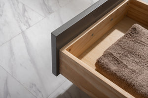 Estate 36" Single Vanity with White Quartz Top-Frovial