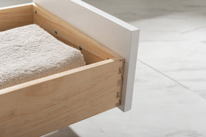 Estate 36" Single Vanity with White Quartz Top-Frovial