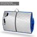 Infrared Heated Personal Sauna with Heating Foot Pad and Chair-Frovial