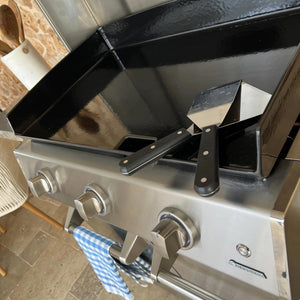 Brabura 32 Gas Griddle (Enameled Cast Iron)-Frovial