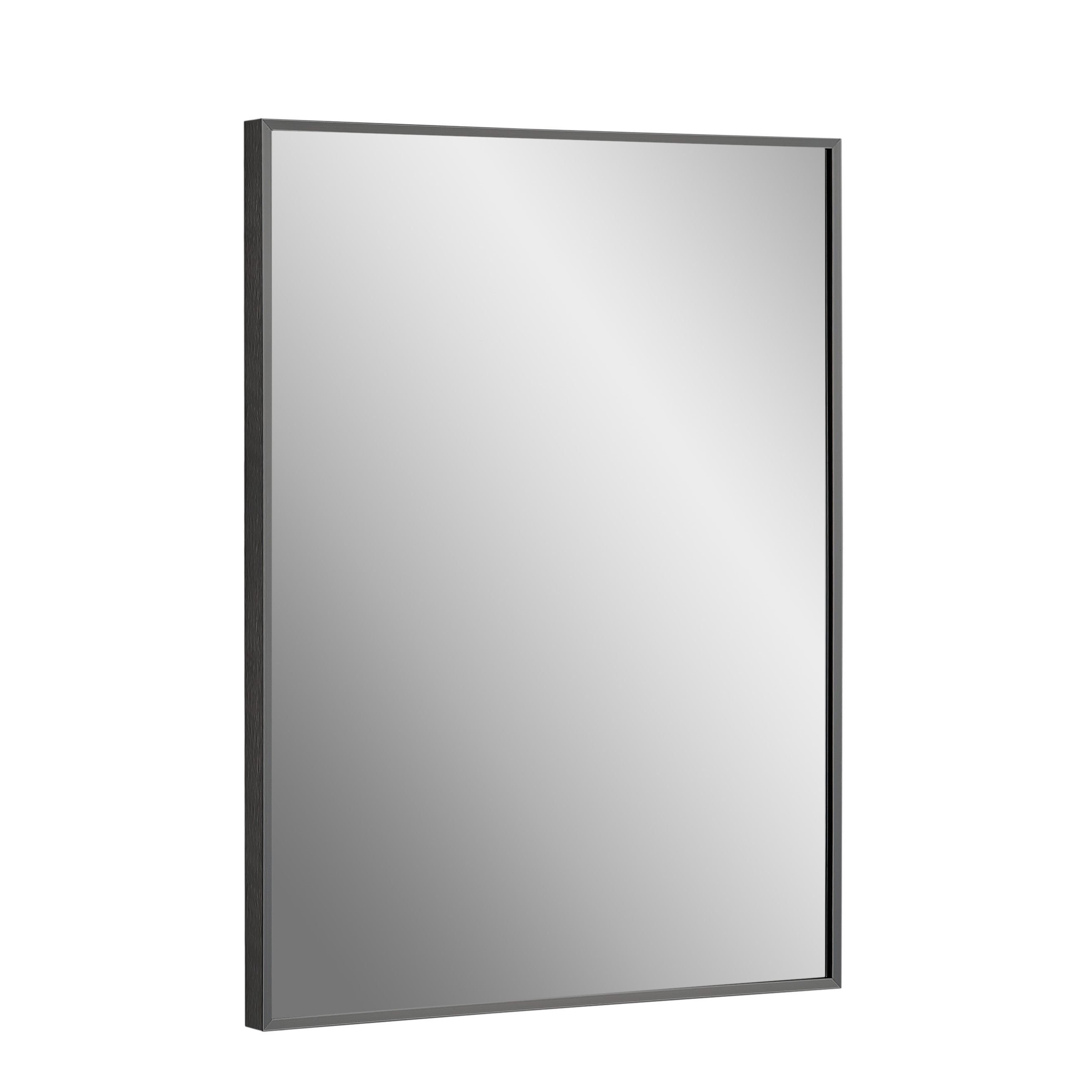 Vera 24" x 32" Rectangular Vanity Mirror with Modern Metal Frame-Frovial