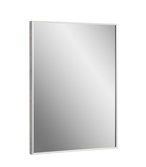 Vera 24" x 32" Rectangular Vanity Mirror with Modern Metal Frame-Frovial