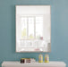 Vera 24" x 32" Rectangular Vanity Mirror with Modern Metal Frame-Frovial