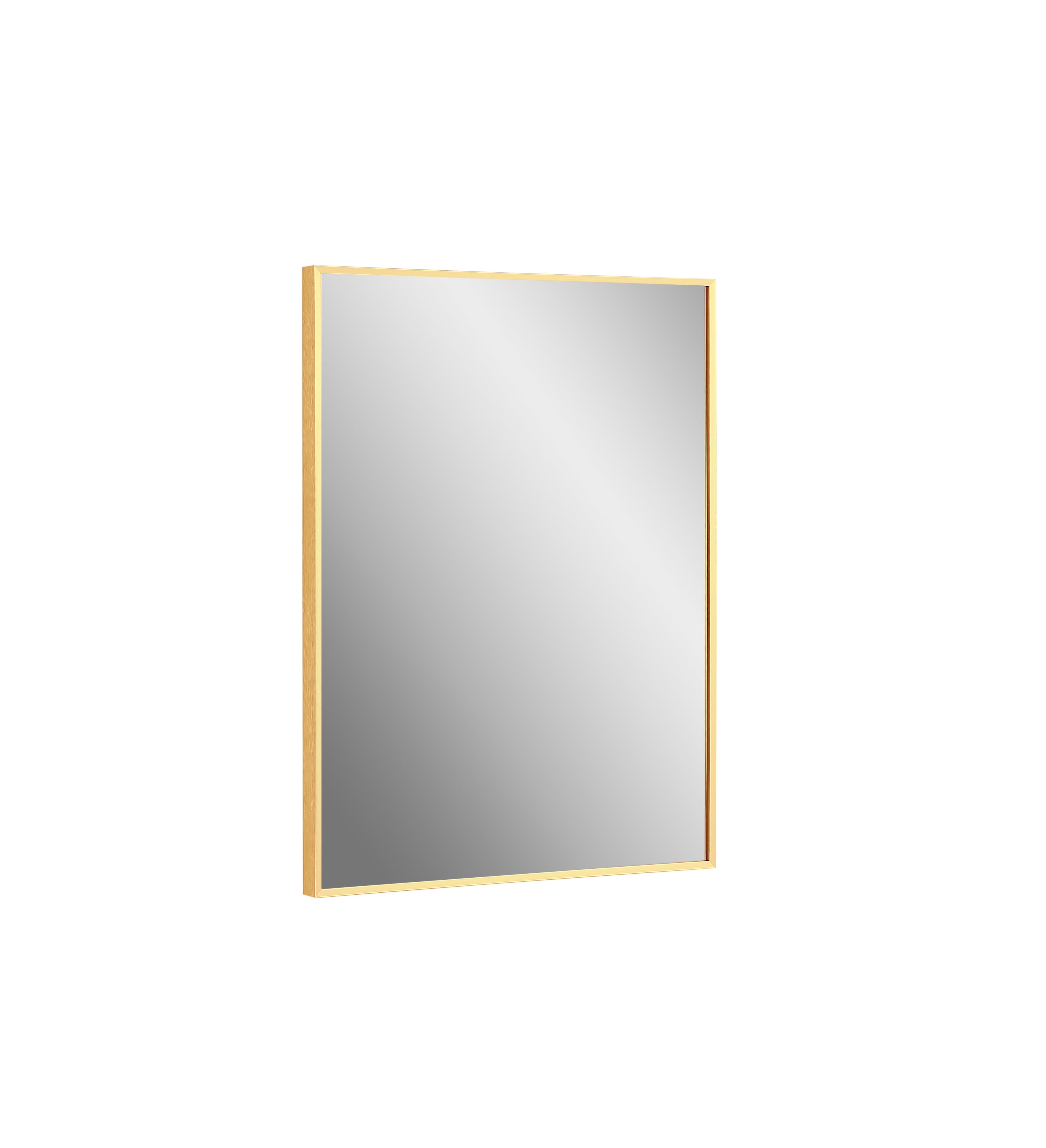 Vera 24" x 32" Rectangular Vanity Mirror with Modern Metal Frame-Frovial