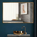 Vera 24" x 32" Rectangular Vanity Mirror with Modern Metal Frame-Frovial