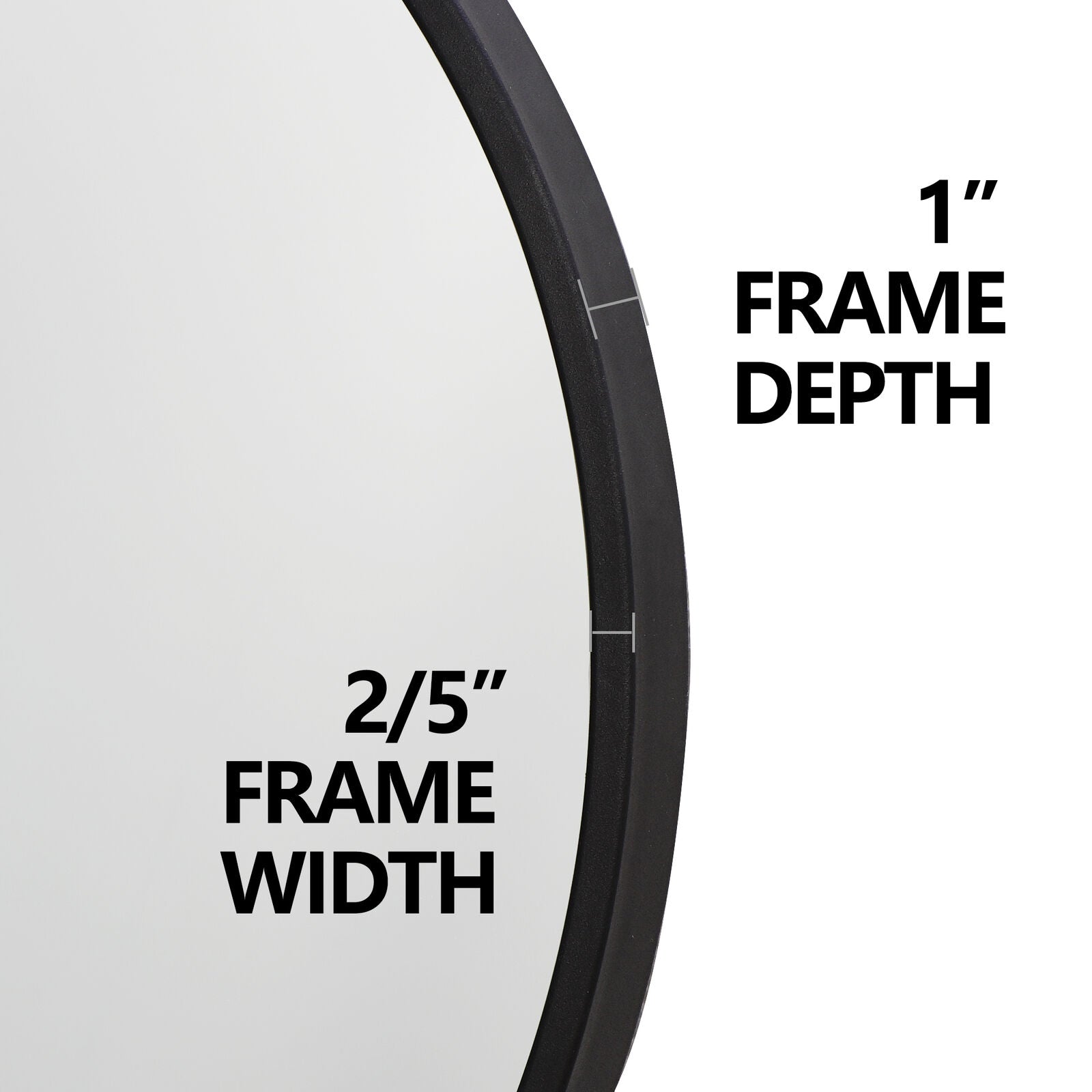 Vera 28" x 28" Round Vanity Mirror with Stainless Steel Frame-Frovial