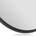 Vera 28" x 28" Round Vanity Mirror with Stainless Steel Frame-Frovial