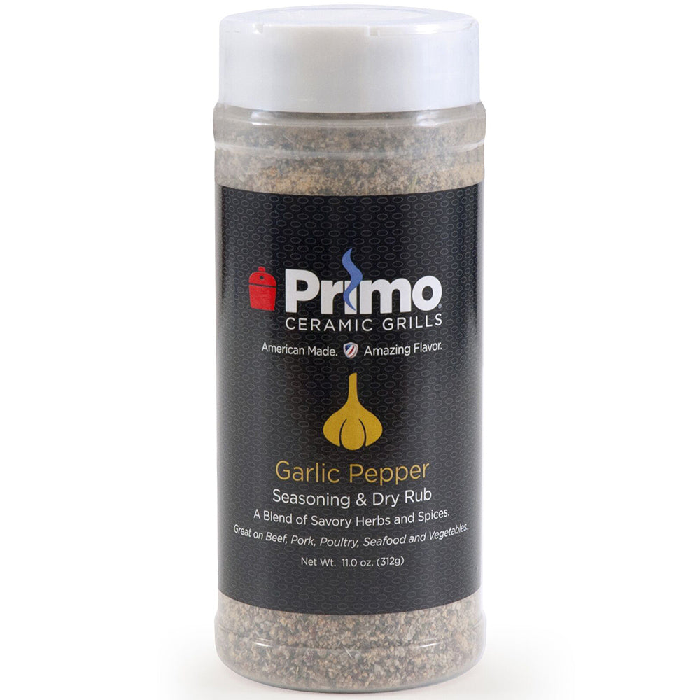 Primo Garlic Pepper Rub - 11 oz. Bottle-Frovial