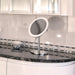 Round Freestanding Led 5X Magnified Mirror-Frovial
