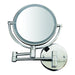 Round Wall Mount Dual Led 7X Magnified Mirror-Frovial