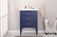 Mason 24" Single Sink Vanity with Porcelain Top-Frovial