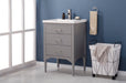 Mason 24" Single Sink Vanity with Porcelain Top-Frovial