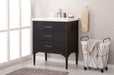 Mason 30" Single Sink Vanity with Porcelain Top-Frovial